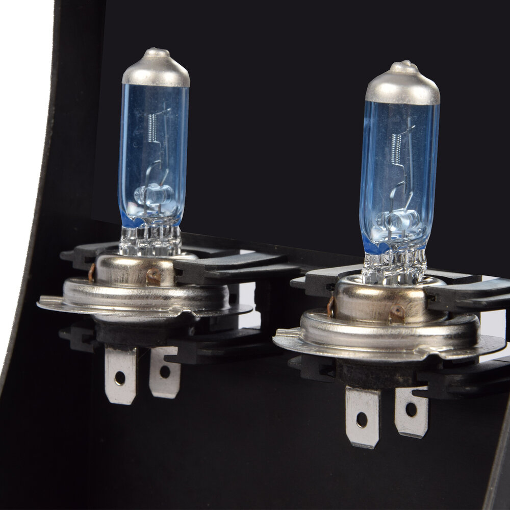 Discountershop Autolampen | Koplampen | Blauw | Halogeenlampen | Xenonlampen | Gloeilamp | 12 V | H7 | 55 W