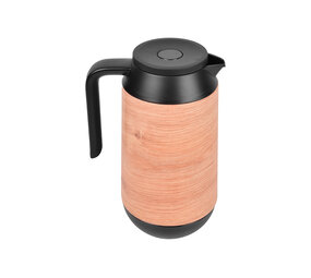 Discountershop Thermoskan - Isoleerkan 1 liter - houtlook - Isoleerkannen - warmte tot +5h. Discountershop Thermoskan - Isoleerkan 1 liter - houtlook - Isoleerkannen - warmte tot +5h.