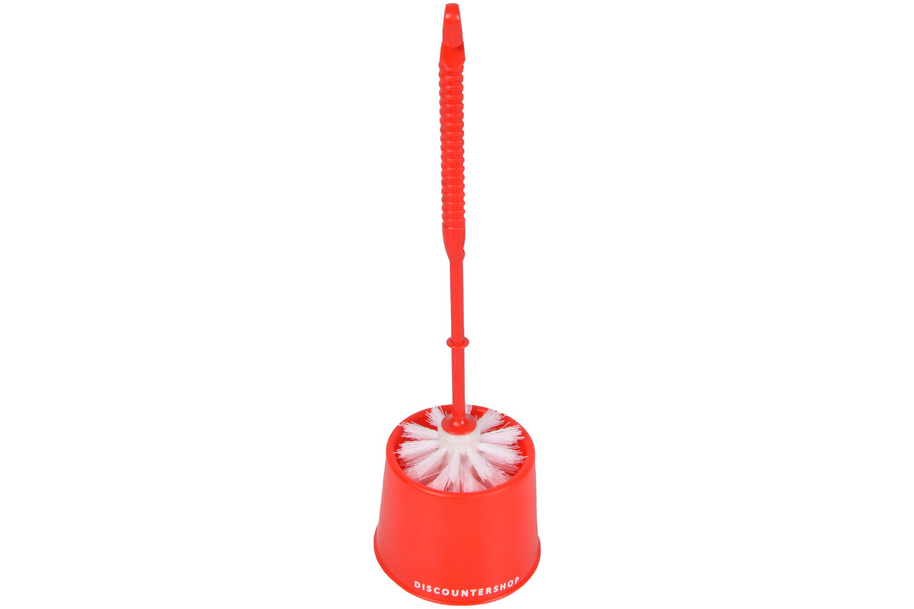 Merkloos Toilet brush - Toilet brush plastic -Toilet brush in holder - Toilet brush holder - Toilet brush - brush - Stainless -Red Merkloos Toilet brush - Toilet brush plastic -Toilet brush in holder - Toilet brush holder - Toilet brush - brush - Stainless -Red