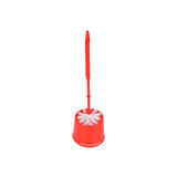 Merkloos Toilet brush - Toilet brush plastic -Toilet brush in holder - Toilet brush holder - Toilet brush - brush - Stainless - Red Merkloos Toilet brush - Toilet brush plastic -Toilet brush in holder - Toilet brush holder - Toilet brush - brush - Stainless - Red