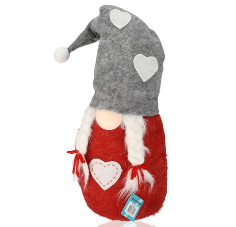 Discountershop Scandinavian Christmas Gnome - Height 71 cm - Suitable for Christmas & Sinterklaas - Indoor Christmas Decoration Discountershop Scandinavian Christmas Gnome - Height 71 cm - Suitable for Christmas & Sinterklaas - Indoor Christmas Decoration