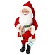 Discountershop Santa Claus Figurine - Height 45 cm - Red Christmas Decorations Online - Use in Christmas or Sinterklaas