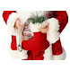 Discountershop Santa Claus Figurine - Height 45 cm - Red Christmas Decorations Online - Use in Christmas or Sinterklaas