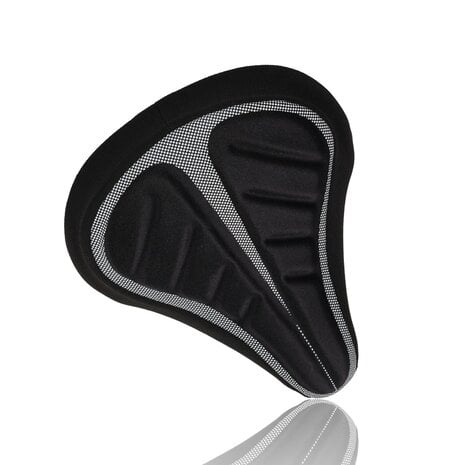 Discountershop 4x Durable Bicycle Saddle Cover made of Black Polyester - Protection for Bicycle Saddles - 29x20x2.5 cm Discountershop 4x Durable Bicycle Saddle Cover made of Black Polyester - Protection for Bicycle Saddles - 29x20x2.5 cm