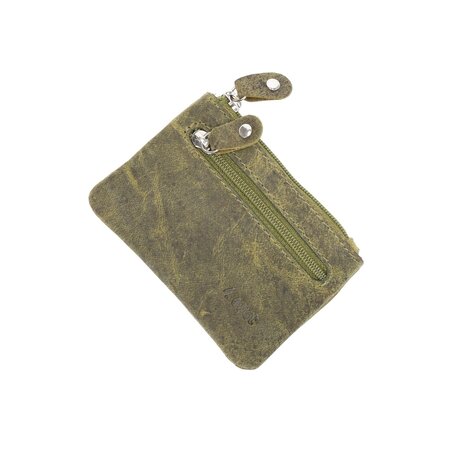 4 East Stylish Olive Leather Wallet - 4 east - Money Purse for Women - with 2 Compartments - Wallet with Zipper 4 East Stylish Olive Leather Wallet - 4 east - Money Purse for Women - with 2 Compartments - Wallet with Zipper