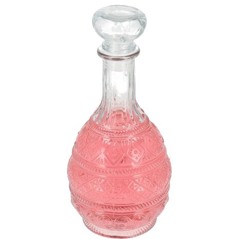 Discountershop Crystal Decanters 1 L - Crystal Decanter 1 Liter - Glass Decanter for Wine, Whiskey, Liquor, Bourbon, Vodka & More