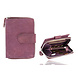 4 East Unisex Leather Wallet - Purple Pure Leather with Zipper - RFID Anti-Skim - 7 Card Slots, Bill Compartment & Coin Pocket - Perfect Christmas Gift - 13.5x10cm 4 East Unisex Leather Wallet - Purple Pure Leather with Zipper - RFID Anti-Skim - 7 Card Slots, Bill Compartment & Coin Pocket - Perfect Christmas Gift - 13.5x10cm