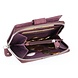 4 East Unisex Leather Wallet - Purple Pure Leather with Zipper - RFID Anti-Skim - 7 Card Slots, Bill Compartment & Coin Pocket - Perfect Christmas Gift - 13.5x10cm 4 East Unisex Leather Wallet - Purple Pure Leather with Zipper - RFID Anti-Skim - 7 Card Slots, Bill Compartment & Coin Pocket - Perfect Christmas Gift - 13.5x10cm