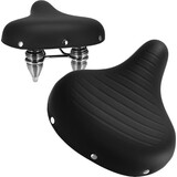Discountershop Comfortabel Fietszadel voor Iedere Rijstijl 27cm lengte - Racefiets, Stadsfiets, Vrouwen & Mannen - Waterdicht & Vering Discountershop Comfortabel Fietszadel voor Iedere Rijstijl 27cm lengte - Racefiets, Stadsfiets, Vrouwen & Mannen - Waterdicht & Vering