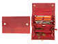 Catering Wallet - Red Catering Wallet - Waiter Purse - RFID Protection Hospitality Wallet - 14 Card Holder & Coin Pocket Catering Wallet - Red Catering Wallet - Waiter Purse - RFID Protection Hospitality Wallet - 14 Card Holder & Coin Pocket