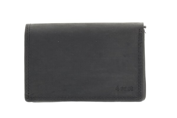 4 East RFID Wallet | Buffalo leather | 14 Passes | Coin compartment | Press studs | Buffalo leather | Money Exchange | 8.5x12.5x3cm 4 East RFID Wallet | Buffalo leather | 14 Passes | Coin compartment | Press studs | Buffalo leather | Money Exchange | 8.5x12.5x3cm