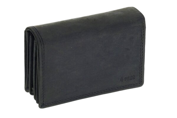 4 East RFID Wallet | Buffalo leather | 14 Passes | Coin compartment | Press studs | Buffalo leather | Money Exchange | 8.5x12.5x3cm 4 East RFID Wallet | Buffalo leather | 14 Passes | Coin compartment | Press studs | Buffalo leather | Money Exchange | 8.5x12.5x3cm