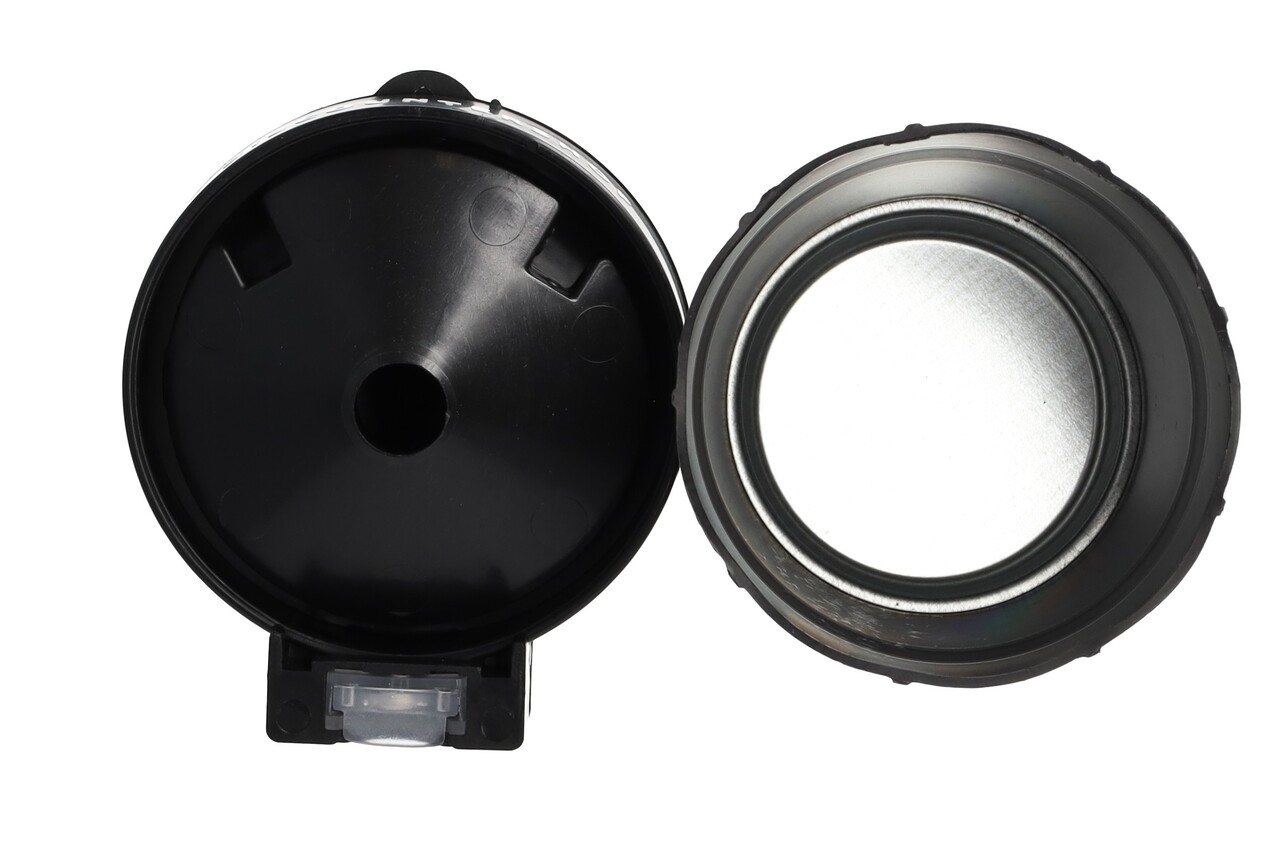 Merkloos Auto asbak / Geurloze Auto Asbak / Met led verlichting / incl"GRATIS BATTERIJ" - Zwart