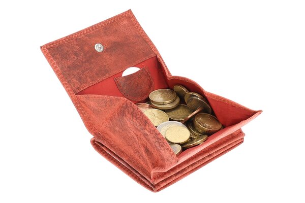 4 East Portmonnee - Buffel Leer Rood , 6 Pasjeshouders, RFID Bescherming, Vierkant Muntvak - 9,5x7,5 cm 4 East Portmonnee - Buffel Leer Rood , 6 Pasjeshouders, RFID Bescherming, Vierkant Muntvak - 9,5x7,5 cm