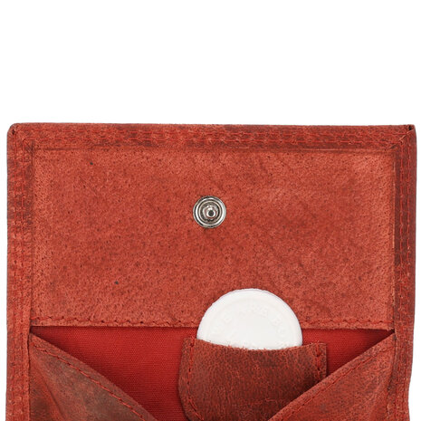 4 East Wallet -  ladies wallet - mens wallet - wallet cards - wallet ladies small - Wallet small - Wallets -Wallet - Wallet Red- euro wallet - square tray wallet - 4E-1317