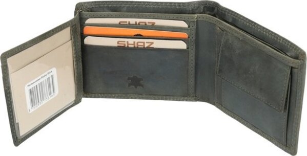 4 East Leren Portemonnee Unisex Olijfgroen - Compact, Duurzaam en Functioneel - 11cm x 9cm x 2cm - Veelzijdige Opbergruimte 4 East Leren Portemonnee Unisex Olijfgroen - Compact, Duurzaam en Functioneel - 11cm x 9cm x 2cm - Veelzijdige Opbergruimte