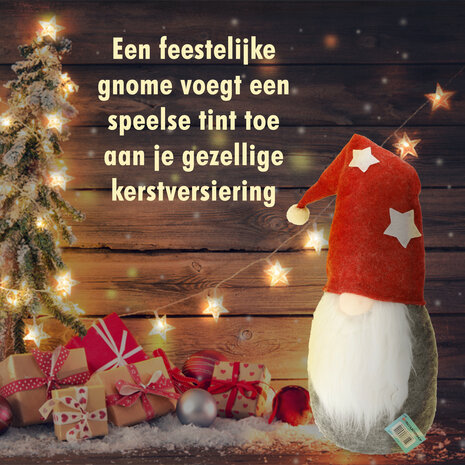 Merkloos Schattige Kerstman Gnoom Pluche Pop - Rood, Grijs, Wit - 71cm Hoog - Kerst Kabouter Decoratie Merkloos Schattige Kerstman Gnoom Pluche Pop - Rood, Grijs, Wit - 71cm Hoog - Kerst Kabouter Decoratie