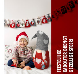 Discountershop Scandinavische Kerstkabouter - Hoogte 71 cm - Zacht Gnoom Kabouter Kopen voor Kerst Discountershop Scandinavische Kerstkabouter - Hoogte 71 cm - Zacht Gnoom Kabouter Kopen voor Kerst