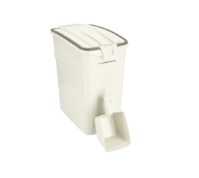 Discountershop Pet Food Container Dog & Cat 16L – Airtight Food Storage Bin with Scoop & Handle – BPA-Free & Hygienic Discountershop Pet Food Container Dog & Cat 16L – Airtight Food Storage Bin with Scoop & Handle – BPA-Free & Hygienic
