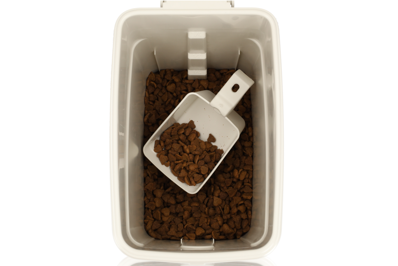 Discountershop Pet Food Container Dog & Cat 16L – Airtight Food Storage Bin with Scoop & Handle – BPA-Free & Hygienic Discountershop Pet Food Container Dog & Cat 16L – Airtight Food Storage Bin with Scoop & Handle – BPA-Free & Hygienic