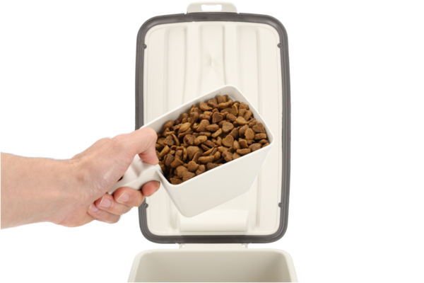Discountershop Pet Food Container Dog & Cat 16L – Airtight Food Storage Bin with Scoop & Handle – BPA-Free & Hygienic Discountershop Pet Food Container Dog & Cat 16L – Airtight Food Storage Bin with Scoop & Handle – BPA-Free & Hygienic