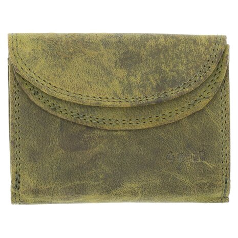 4 East Kleine Portemonnee met RFID Bescherming | Leren Mini Portemonnee met Kaarthouder & Muntvak  10.5x8.5cm | Ideaal Kerstcadeau voor Alles 4 East Kleine Portemonnee met RFID Bescherming | Leren Mini Portemonnee met Kaarthouder & Muntvak  10.5x8.5cm | Ideaal Kerstcadeau voor Alles