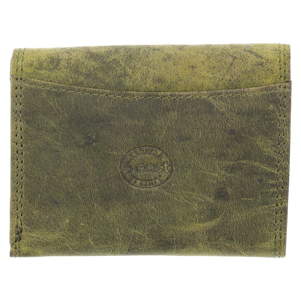 4 East Kleine Portemonnee met RFID Bescherming | Leren Mini Portemonnee met Kaarthouder & Muntvak  10.5x8.5cm | Ideaal Kerstcadeau voor Alles 4 East Kleine Portemonnee met RFID Bescherming | Leren Mini Portemonnee met Kaarthouder & Muntvak  10.5x8.5cm | Ideaal Kerstcadeau voor Alles