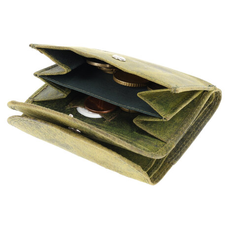 4 East Kleine Portemonnee met RFID Bescherming | Leren Mini Portemonnee met Kaarthouder & Muntvak  10.5x8.5cm | Ideaal Kerstcadeau voor Alles 4 East Kleine Portemonnee met RFID Bescherming | Leren Mini Portemonnee met Kaarthouder & Muntvak  10.5x8.5cm | Ideaal Kerstcadeau voor Alles