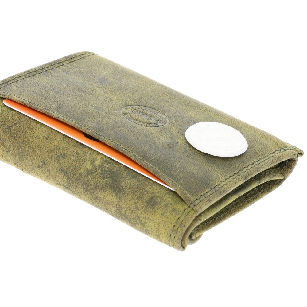 4 East Kleine Portemonnee met RFID Bescherming | Leren Mini Portemonnee met Kaarthouder & Muntvak  10.5x8.5cm | Ideaal Kerstcadeau voor Alles 4 East Kleine Portemonnee met RFID Bescherming | Leren Mini Portemonnee met Kaarthouder & Muntvak  10.5x8.5cm | Ideaal Kerstcadeau voor Alles