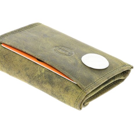 4 East Kleine Portemonnee met RFID Bescherming | Leren Mini Portemonnee met Kaarthouder & Muntvak  10.5x8.5cm | Ideaal Kerstcadeau voor Alles 4 East Kleine Portemonnee met RFID Bescherming | Leren Mini Portemonnee met Kaarthouder & Muntvak  10.5x8.5cm | Ideaal Kerstcadeau voor Alles