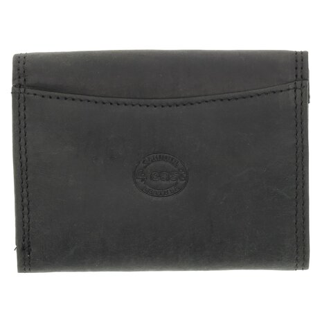 4 East Mini Wallet Leather with RFID | Portable Unisex Small Purse for Men & Women | 4 Card Slots, Coin Pocket, & 2 Bill Compartment | Black - 10.5x8.5x2.5 cm 4 East Mini Wallet Leather with RFID | Portable Unisex Small Purse for Men & Women | 4 Card Slots, Coin Pocket, & 2 Bill Compartment | Black - 10.5x8.5x2.5 cm
