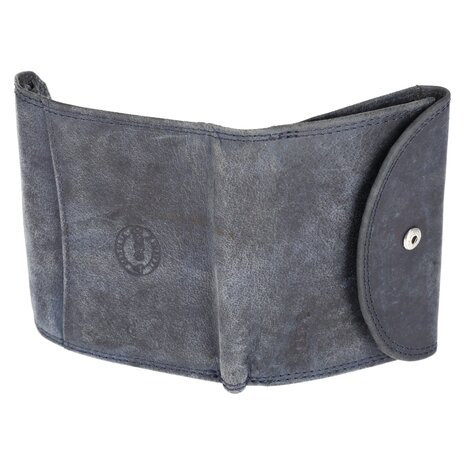 4 East Small Wallet with RFID | Portable Navy Leather Wallet for Men & Women | 4 Card Slots, Coin Pocket, & 2 Bill Compartment | 10.5x8.5x2.5 cm 4 East Small Wallet with RFID | Portable Navy Leather Wallet for Men & Women | 4 Card Slots, Coin Pocket, & 2 Bill Compartment | 10.5x8.5x2.5 cm