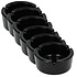 Black Glass Ashtrays 8.5cm - Set of 6 | Heat-Resistant Art Deco Cigarette Ash Tray for Odor Control – Smoking Accessories for Men Black Glass Ashtrays 8.5cm - Set of 6 | Heat-Resistant Art Deco Cigarette Ash Tray for Odor Control – Smoking Accessories for Men