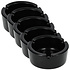 Glazen Asbak 8.5cm - Zwart | Set van 5 | Ronde Asbak voor Binnen & Buiten | Goedkope Sigaretten Asbak Glazen Asbak 8.5cm - Zwart | Set van 5 | Ronde Asbak voor Binnen & Buiten | Goedkope Sigaretten Asbak