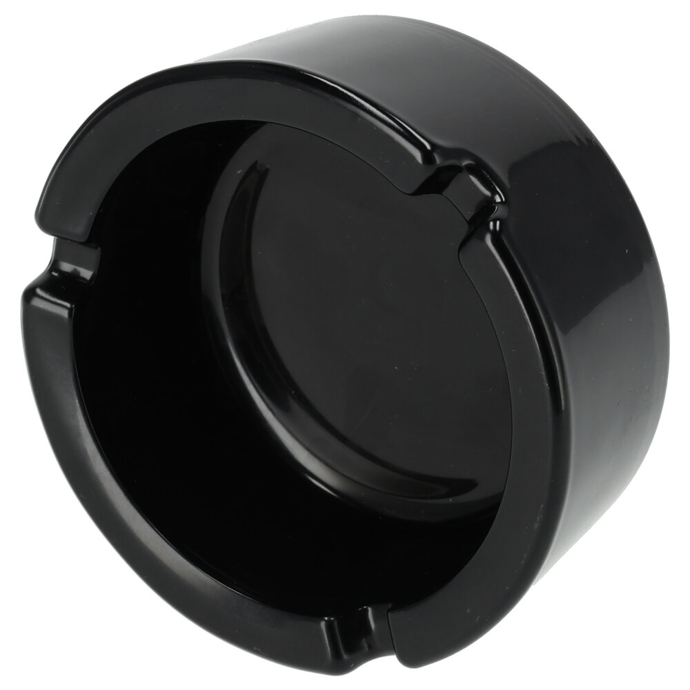 Discountershop Black Glass Ashtrays 8.5cm - Set of 7 | Heat-Resistant Glass | Cigarette Ash Tray for Odor Control | Art Deco Smoking Accessories for Men Discountershop Black Glass Ashtrays 8.5cm - Set of 7 | Heat-Resistant Glass | Cigarette Ash Tray for Odor Control | Art Deco Smoking Accessories for Men