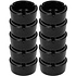 Set of 10 Glass Ashtrays 8.5cm Diameter – Stylish Art Deco Design   Perfect for Bars, Hotels, Cafes, and Small Restaurants Set of 10 Glass Ashtrays 8.5cm Diameter – Stylish Art Deco Design   Perfect for Bars, Hotels, Cafes, and Small Restaurants