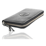 4 East Women's Leather Zip Around Wallet | RFID Protection | Genuine Top-Grain Leather Ladies Wallet with 12 Card Slots | Perfect Gift for Women | 20x10x2.5cm 4 East Women's Leather Zip Around Wallet | RFID Protection | Genuine Top-Grain Leather Ladies Wallet with 12 Card Slots | Perfect Gift for Women | 20x10x2.5cm