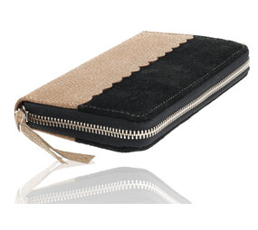 4 East Portemonnee Dames met Ritssluiting | 20x10x2.5cm | 12 Pasjeshouders, Briefgeld & Muntvak - Cadeau voor Vrouwen & Mama | Echt Leren Portefeuille Beige voor Dames 4 East Portemonnee Dames met Ritssluiting | 20x10x2.5cm | 12 Pasjeshouders, Briefgeld & Muntvak - Cadeau voor Vrouwen & Mama | Echt Leren Portefeuille Beige voor Dames