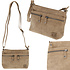 Women's Shoulder Bag - Stylish Taupe Crossbody Bag - Bicky Bernard - 21cmx17cmx7cm - Fashionable Women's Bag Women's Shoulder Bag - Stylish Taupe Crossbody Bag - Bicky Bernard - 21cmx17cmx7cm - Fashionable Women's Bag