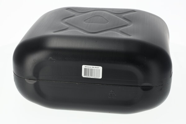 Discountershop Jerrycan met Kraan - 10 Liter Zwart/Geel | Jerrycan Benzine met Trechter | Ideaal voor Kamperen & Outdoor | UN-gecertificeerd Essentieel Autoaccessoires