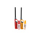 Discountershop Aansteker met Kinderbescherming Set van 2, Gas Navulbaar 25,5 cm voor BBQ, Kaarsen, Keuken en Outdoor Gebruik Discountershop Aansteker met Kinderbescherming Set van 2, Gas Navulbaar 25,5 cm voor BBQ, Kaarsen, Keuken en Outdoor Gebruik