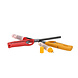 Discountershop Child Safety Lighter Set of 2, Refillable Gas Lighter 25.5 cm for BBQ, Candles, Kitchen and Outdoor Use