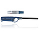 Discountershop Elektrische aansteker incl. navulling | set van 2 in blauw | 25.5cm lengte | navulbare gasaansteker voor kaarsen, kamperen & meer
