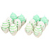Kleine Ei Kaarsen Set van 12 | Paasei Kaarsen voor Paasdecoratie Groen/Wit – 6cm Hoogte | Perfect Cadeau en Tafeldecoratie    Kleine Ei Kaarsen Set van 12 | Paasei Kaarsen voor Paasdecoratie Groen/Wit – 6cm Hoogte | Perfect Cadeau en Tafeldecoratie