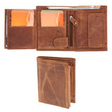 4 East Pure Leather Wallet for Men & Women | 8 Credit Card Slots & Coin Pocket | Billfold Wallet RFID In Genuine Leather - Tan | 11X9X2cm 4 East Pure Leather Wallet for Men & Women | 8 Credit Card Slots & Coin Pocket | Billfold Wallet RFID In Genuine Leather - Tan | 11X9X2cm