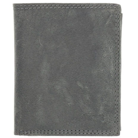 4 East Unisex Leather Wallet with RFID Protection | 8 Card Slots, Coin Pocket & Hidden Pockets | Genuine Leather Billfold - Grey | 11X9X2cm | Ideal Gift for Him and Her 4 East Unisex Leather Wallet with RFID Protection | 8 Card Slots, Coin Pocket & Hidden Pockets | Genuine Leather Billfold - Grey | 11X9X2cm | Ideal Gift for Him and Her