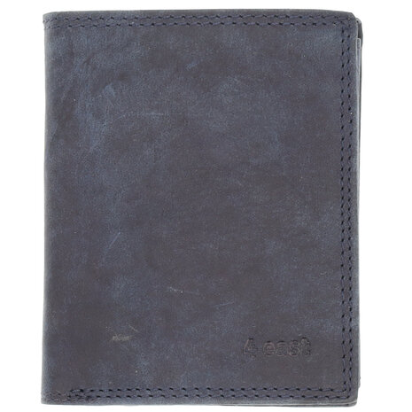 4 East Beste Portemonnee Heren & Dames met 8 Pasjeshouder | Briefgeld & Muntvak | Leren Portemonnee met RFID Bescherming | Navy - 11X9X2cm | Cadeau voor Alles! 4 East Beste Portemonnee Heren & Dames met 8 Pasjeshouder | Briefgeld & Muntvak | Leren Portemonnee met RFID Bescherming | Navy - 11X9X2cm | Cadeau voor Alles!