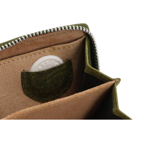 4 East Unisex Overslagportemonnee Heren & Dames | Echt Leren Portemonnee met RFID | Kleine Portemonnee met Rits | Pasjeshouder met 5 Vakken | Cadeau voor Hem & Haar | 11x9x3 cm - Olijfkleurig 4 East Unisex Overslagportemonnee Heren & Dames | Echt Leren Portemonnee met RFID | Kleine Portemonnee met Rits | Pasjeshouder met 5 Vakken | Cadeau voor Hem & Haar | 11x9x3 cm - Olijfkleurig