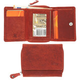 4 East Unisex Leather Wallet for Men and Women | 5 Credit Card Slots & Coin Pocket | Genuine Leather Wallet with RFID Protection - Red | 11X9X3cm 4 East Unisex Leather Wallet for Men and Women | 5 Credit Card Slots & Coin Pocket | Genuine Leather Wallet with RFID Protection - Red | 11X9X3cm