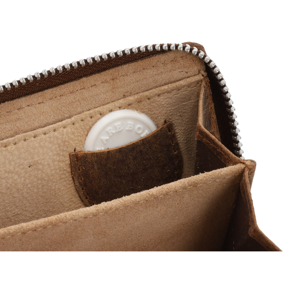4 East Unisex Top Grain Leather Wallet with RFID Protection | Zipper Coin Pouch in Genuine Leather Wallet for Men and Women | Vintage Brown - 11X9X3cm 4 East Unisex Top Grain Leather Wallet with RFID Protection | Zipper Coin Pouch in Genuine Leather Wallet for Men and Women | Vintage Brown - 11X9X3cm